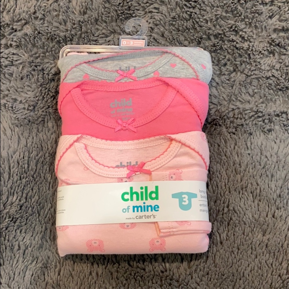 3 pack onesies Carter’s child of mine
